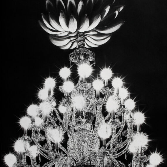 Gonzalo Fuenmayor b. 1977, Colombia Apocalypse Magnus, 2014 Charcoal on paper 116 × 58 inches