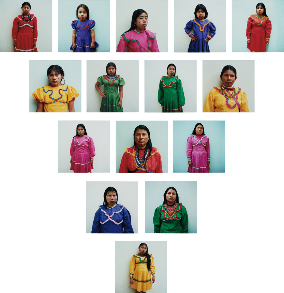 Karen Paulina Biswell b. 1983, Colombia Imaná, 2013–15 From the series Nama Bú 15 analogic prints 11 1⁄2 × 11 1⁄2 inches (each)