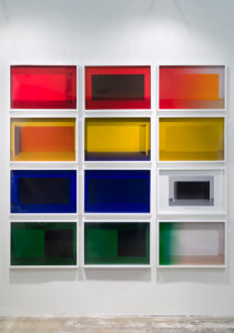 Alexander Apóstol b. 1969, Venezuela Color is my business, 2012–16 12 digital prints 29 × 19 inches (each)