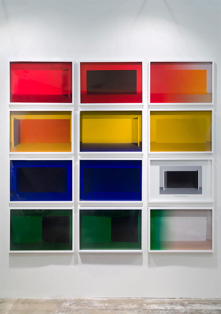 Alexander Apóstol b. 1969, Venezuela Color is my business, 2012–16 12 digital prints 29 × 19 inches (each)