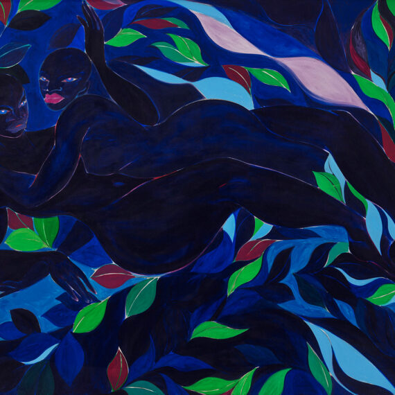 Tunji Adeniyi-Jones (b. 1992, United States) Love Ritual, 2019 Oil on canvas