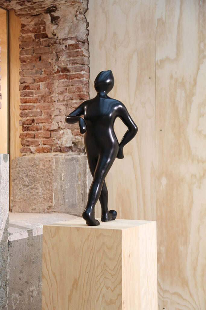 Ivan Argote (b. 1983, Colombia) Antípodo, 2023 Bronze