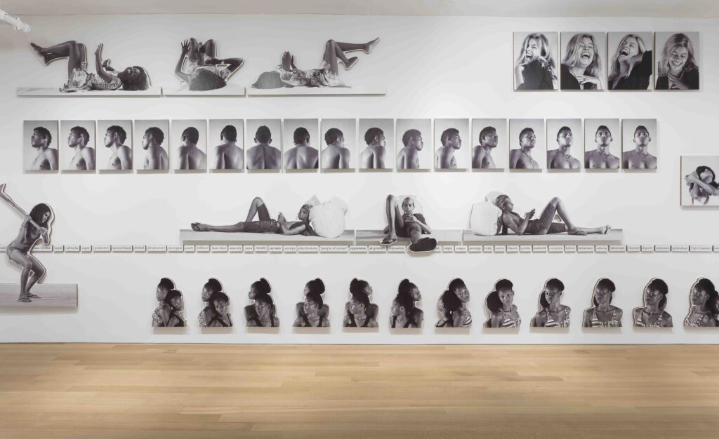 Jonathas de Andrade b. 1982, Brazil Eu, mestiço, 2017 UV prints on Falconboard Dimensions variable