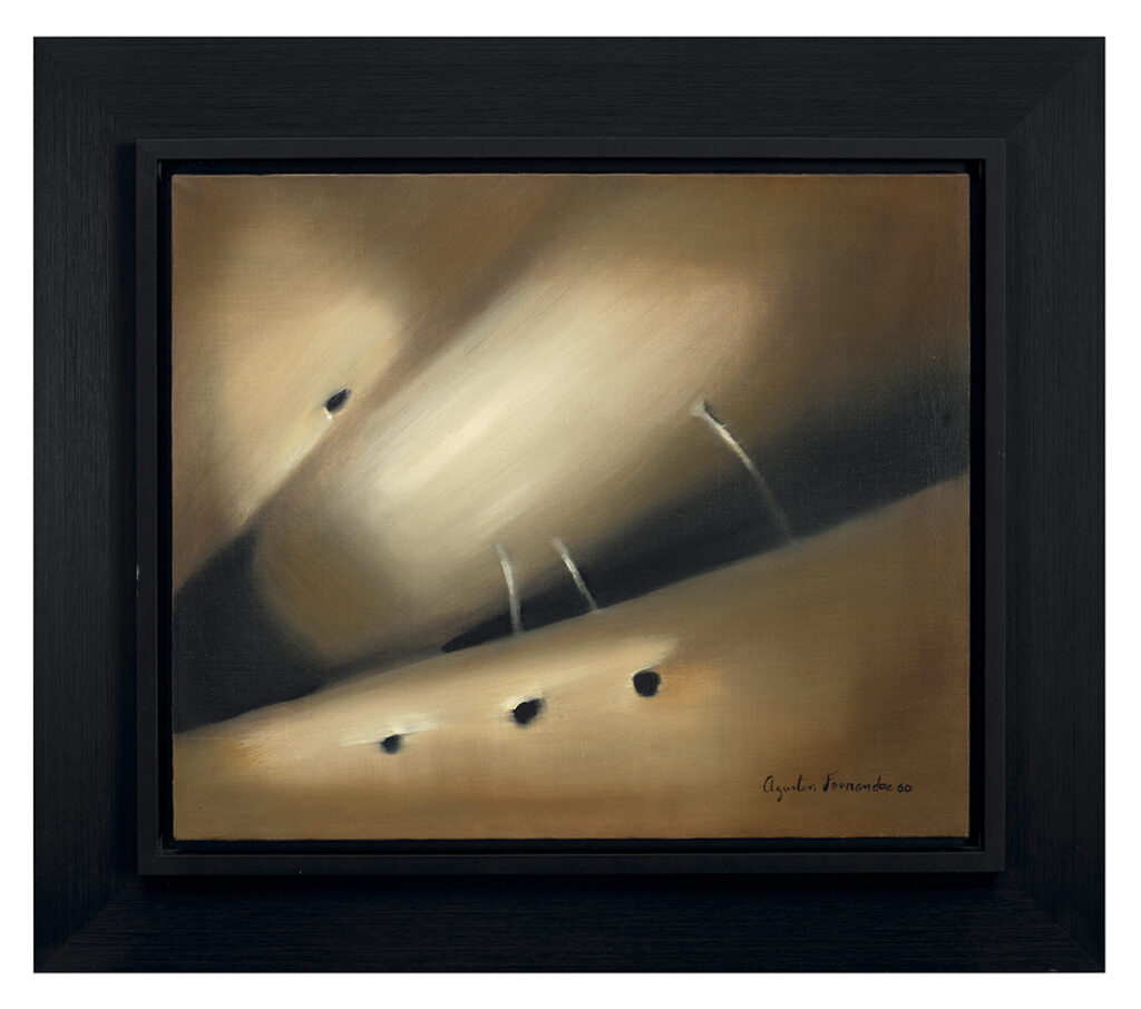 Agustín Fernández (b. 1928, Cuba, 1928; d. 2006, United States) Untitled, 1960 Oil on canvas