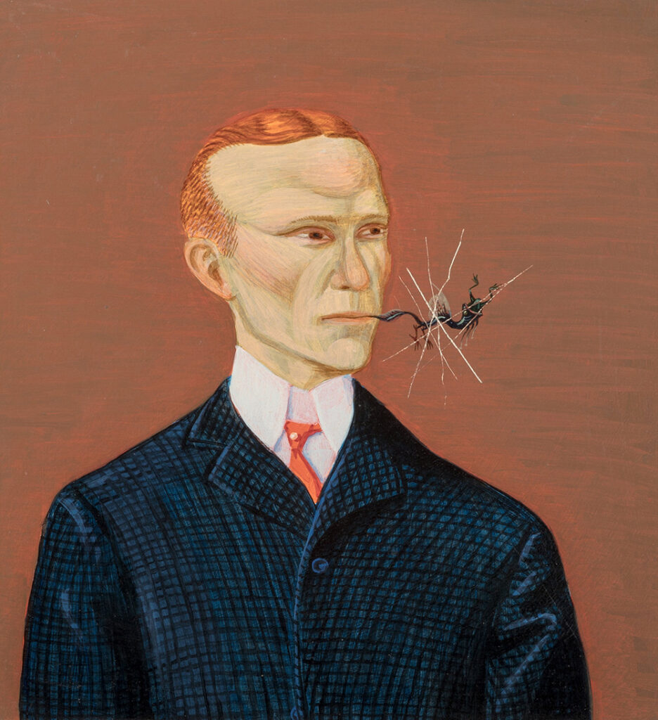 Walton Ford (b. 1960, United States) The Blood Remembers #5, The Blood Remembers #6, The Blood Remembers #7, and The Blood Remembers #8, 1989 Oil on panel