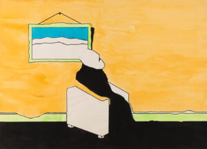 Cildo Meireles (b. 1948, Brazil) Untitled, 1967 Gouache and ink on paper