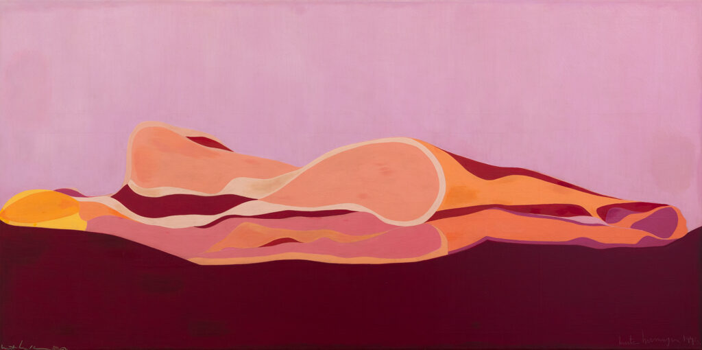 Marta Minujín (b. 1943, Argentina) Long-Term Freeze “Self-Portrait with Back Turned” from the series Frozen Sex, 1975 Acrylic on canvas