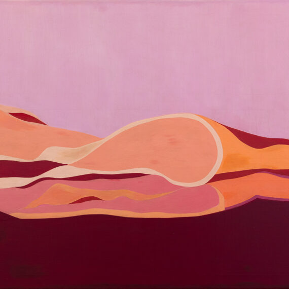 Marta Minujín (b. 1943, Argentina) Long-Term Freeze “Self-Portrait with Back Turned” from the series Frozen Sex, 1975 Acrylic on canvas