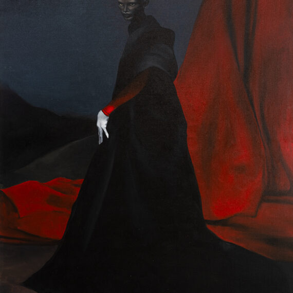 Gustavo Nazareno (b. 1994, Brazil) Meia-Noite, 2021 Oil on canvas