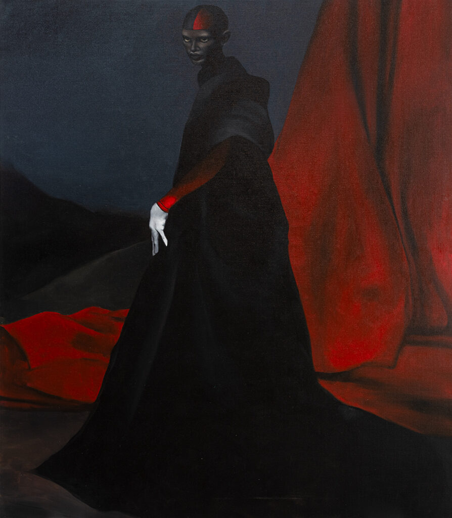 Gustavo Nazareno (b. 1994, Brazil) Meia-Noite, 2021 Oil on canvas