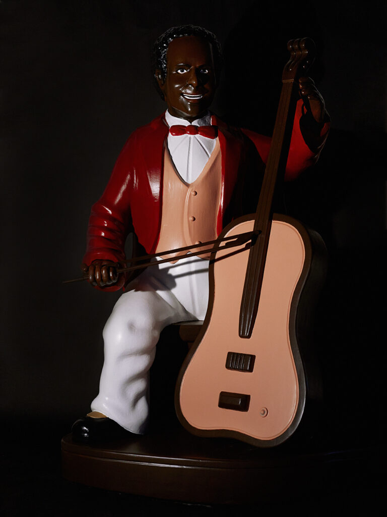 Reginald O’Neal (b. 1992, United States) The Cellist, 2023 Expanded polystyrene (EPS) foam, polyurethane paint, and topcoat