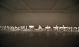 Yoshua Okón (b. 1970, Mexico) Chille, 2009 Sixty-one resin sculptures covered in rough plaster, ed. 3/3 + 1 AP