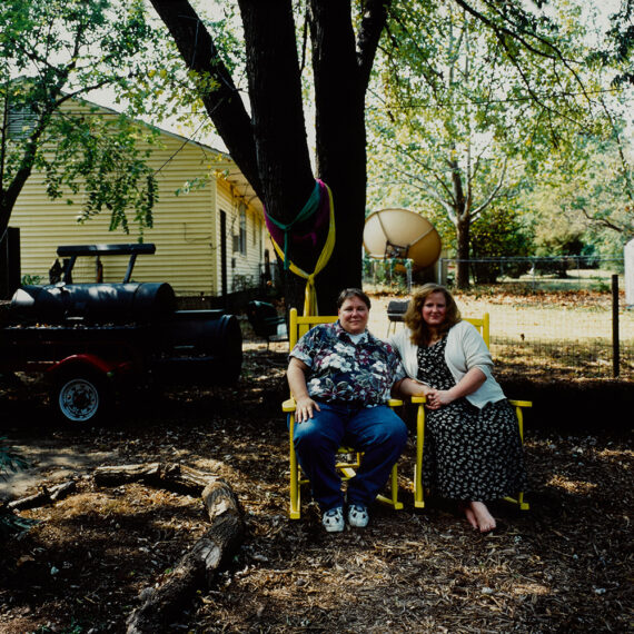 Catherine Opie (b. 1961, United States) Kristopher & Clara, Tulsa, Oklahoma from the series Domestic, 1998 Chromogenic print, flush-mounted, ed. 2/5 + 2 AP Across