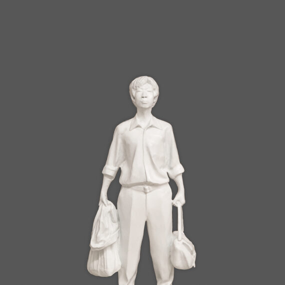 Fernando Sánchez Castillo (b. 1970, Spain) Tank Man, 2022 Bronze, ed. 1/5 + 2 AP