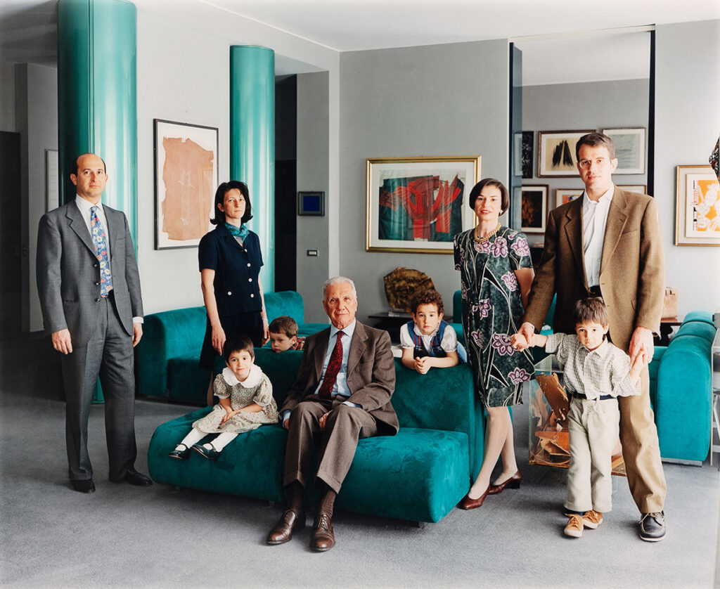 Thomas Struth (b. 1954, Germany) The Consolandi Family 1, Mailand, 1996 Chromogenic print, ed. 2/10