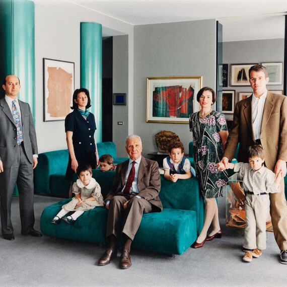 Thomas Struth (b. 1954, Germany) The Consolandi Family 1, Mailand, 1996 Chromogenic print, ed. 2/10