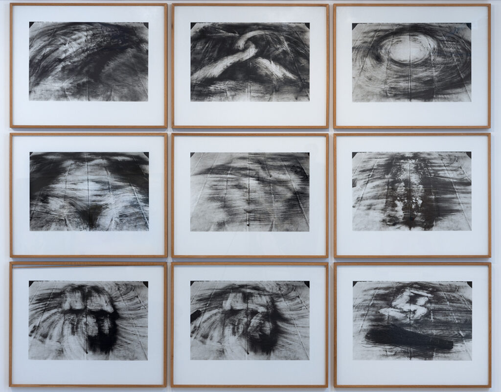 Eulàlia Valldosera (b. 1963, Spain) El ombligo del mundo, Documentacion # 5, 1991–2008 Nine giclée prints on cotton paper, ed. 3/3