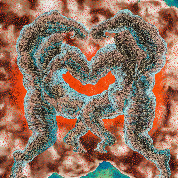 Didier William (b. 1983, Haiti) Kisa n’ap fe ansamn, 2020 Wood carving, ink, and acrylic on wood panel