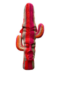 Gastón Ugalde (b. 1944, Bolivia; d. 2023, Bolivia) Cactus VII, 2022 Mixed media textile sculpture