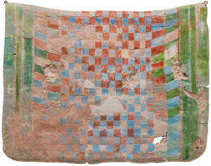 Alice Wagner (b. 1974, Peru) Manto II, 2019–20 Fired clay, plaster, and color pigments