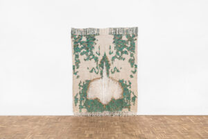 Igshaan Adams (b. 1982, South Africa) Threshold II, 2019 Nylon rope, cotton, twine, and beads