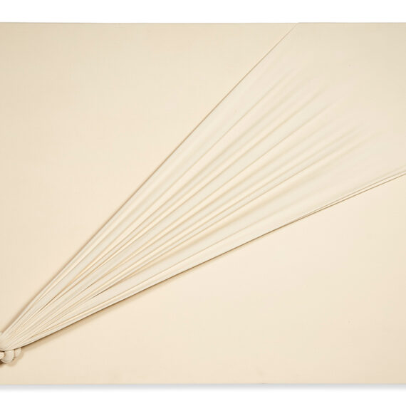 Jorge Eielson (b. 1924, Peru; d. 2006, Italy) Quipus 79b, 1978 Painted canvas over wood