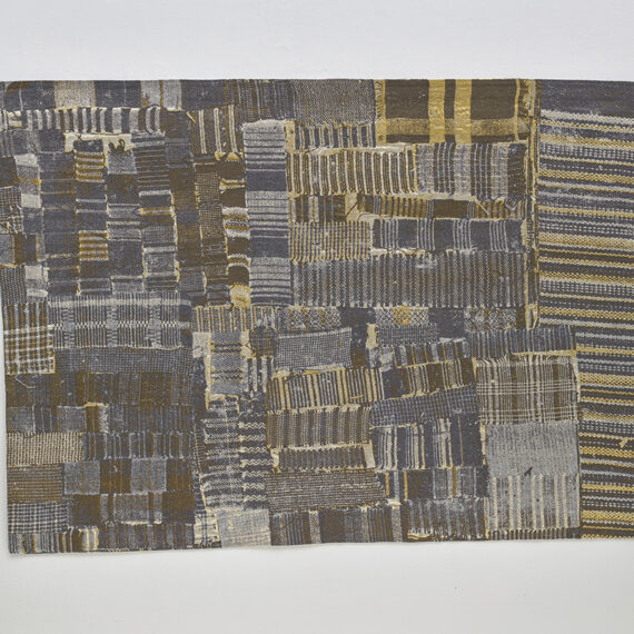 Pae White (b. 1963, United States) Poleia, 2014 Cotton, silver, luxer, and polyester