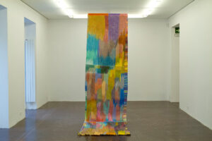 Daniela Libertad (b. 1983, Mexico) Dibujo teijdo 5, 2021 Color pencil on woven paper