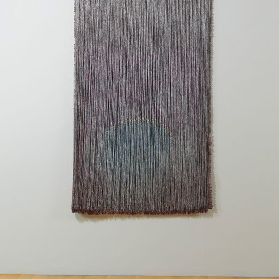 Olga de Amaral (b. 1932, Colombia) Lienzo 30, 2001 Linen, gesso, and acrylic