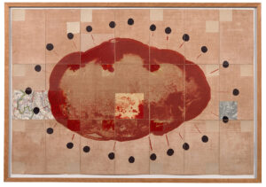 James Brown (b. 1951, United States; d. 2020, Mexico) Untiled 1999 Oil on folded linen mounted on canvas