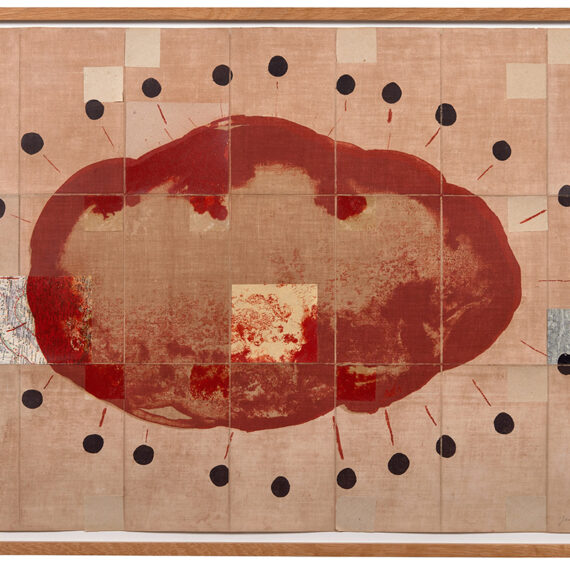 James Brown (b. 1951, United States; d. 2020, Mexico) Untiled 1999 Oil on folded linen mounted on canvas