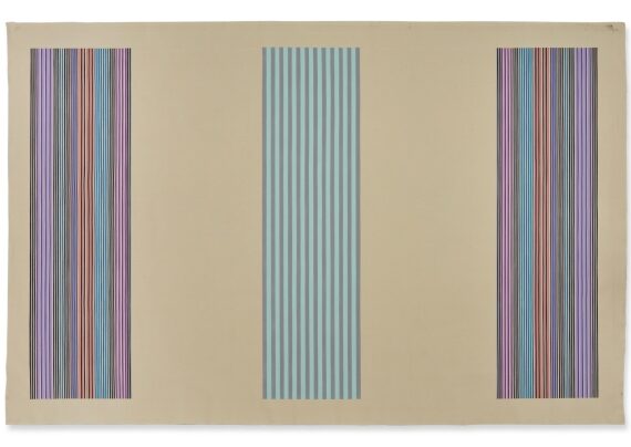 Gene Davis (b. 1920, United States; d. 1985, United States) Three Sisters, ca. 1982 Acrylic on canvas