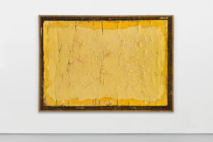 Carlos Bunga (b. 1976, Portugal) Alfombra #12, 2023 Latex and glue on rug