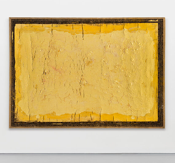 Carlos Bunga (b. 1976, Portugal) Alfombra #12, 2023 Latex and glue on rug