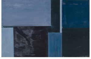 Sam Gilliam (b. 1933, United States; d. 2022, United States) Baby's Blue, ca. 1963 Oil on canvas