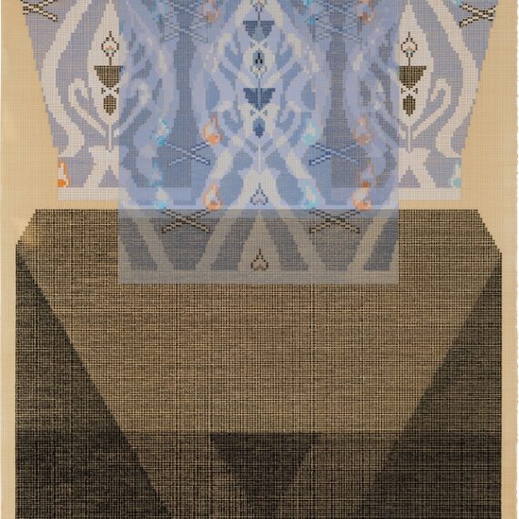 Ellen Lesperance (b. 1971, United States) The Vigil, 2019 Gouache and graphite on tea-stained paper