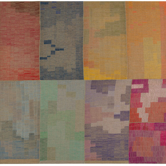 Natasza Niedziółka (b. 1978, Poland) Dolanji, 2018–20 Cotton yarn on linen