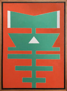 Rubem Valentim b. 1922, Brazil; d. 1991, Brazil Emblema, 1984 Acrylic on canvas