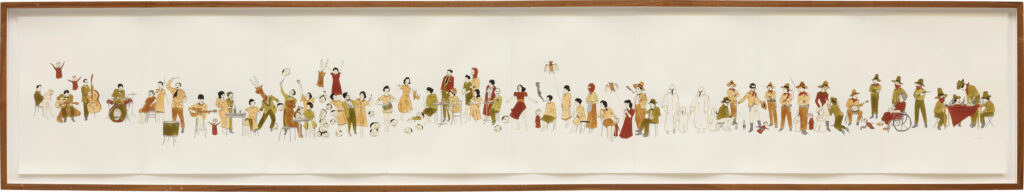 Marcel Dzama (b. 1974, Canada) Untitled, 2005 Ink and watercolor on paper