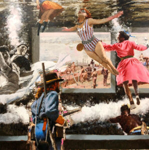 Ariel Cabrera Montejo b. 1982, Camagüey, Cuba; lives in Union City, United States Inmersión 3, 2020 Oil on canvas