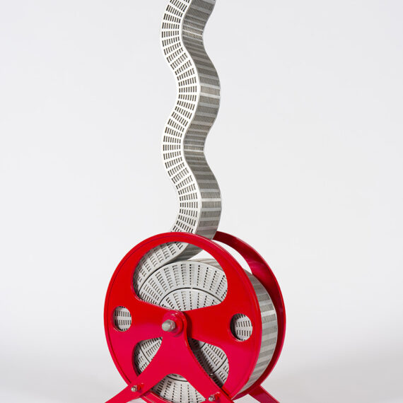 Alexandre Arrechea b. 1970, Trinidad, Cuba; lives in Miami, United States Seagram, 2012–13 Aluminum