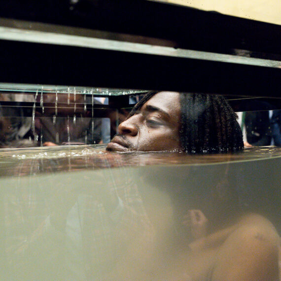 Carlos Martiel b. 1989, Cuba Mediterráneo, 2017 Video