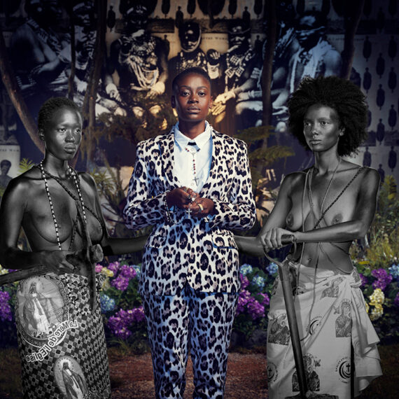 Kudzanai Chiurai b. 1981, Zimbabwe We Live in Silence VI, 2017 Pigment ink on fibre paper