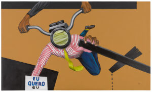 Cristiano Mangovo b. 1982, Angola Eu Quero Eu, 2015 Acrylic on canvas