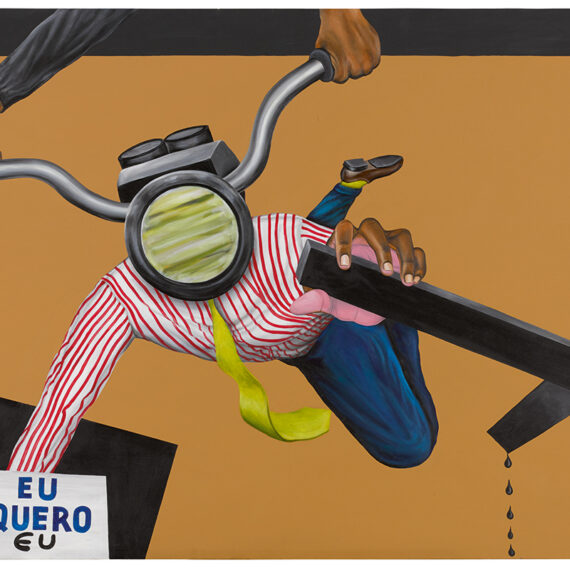 Cristiano Mangovo b. 1982, Angola Eu Quero Eu, 2015 Acrylic on canvas