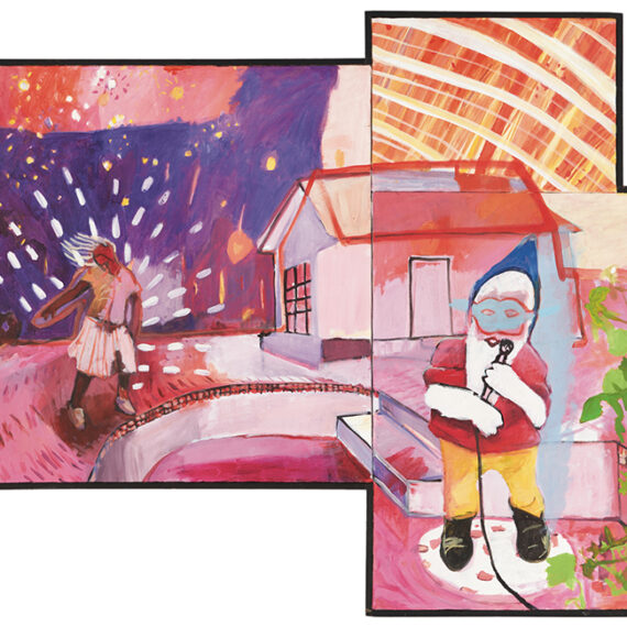 Dorothee Kreutzfeldt b. 1970, Namibia Ons Sal Sevier, 2002 Acrylic on canvas