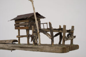 Kcho (Alexis Leyva Machado) b. 1970, Cuba Remo I. Archipiélago, 2003 Oar and metal