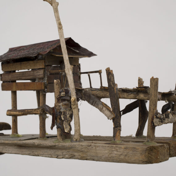 Kcho (Alexis Leyva Machado) b. 1970, Cuba Remo I. Archipiélago, 2003 Oar and metal