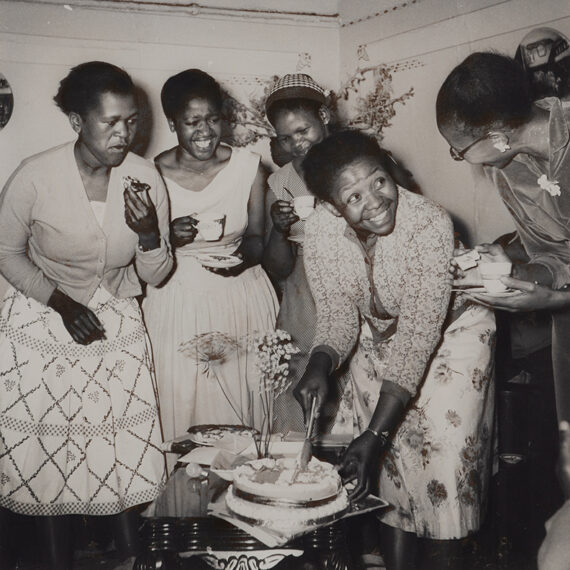 Alf Kumalo b. 1930–2012, South Africa Tea and Cake, 1954 Gelatin silver print