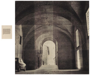 Lorna Simpson b. 1960, United States The Car, 1995 12 serigraphs on felt and text panel